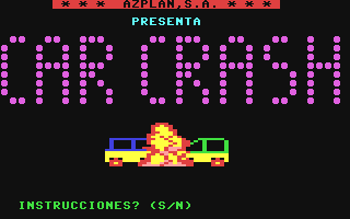 C64 GameBase Car_Crash Grupo_de_Trabajo_Software_(GTS)_s.a./Commodore_Computer_Club