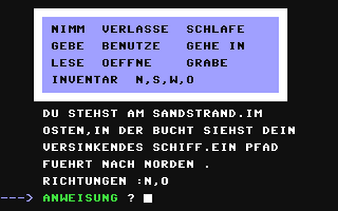 C64 GameBase Caraggio_I_-_Pirat_der_grünen_Insel PDPD_Software 1990