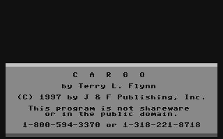 C64 GameBase Cargo Loadstar/J_&_F_Publishing,_Inc. 1997