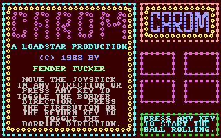 C64 GameBase Carom Loadstar/Softdisk_Publishing,_Inc. 1988