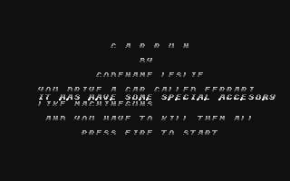 C64 GameBase Carrun Protocol_Productions_Oy/Floppy_Magazine_64 1988