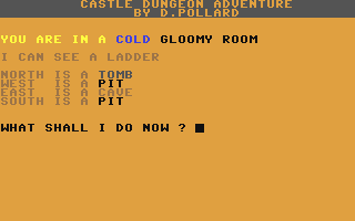 C64 GameBase Castle_Dungeon_Adventure Sunshine_Books/micro_Adventurer 1984