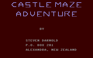 C64 GameBase Castle_Maze_Adventure The_Guild_Adventure_Software