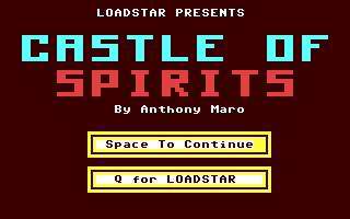 C64 GameBase Castle_of_Spirits Loadstar/Softdisk_Publishing,_Inc. 1988