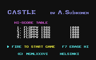 C64 GameBase Castle Protocol_Productions_Oy/Floppy_Magazine_64 1986