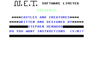 C64 GameBase Castles_and_Creatures NET_Software_Ltd. 1983