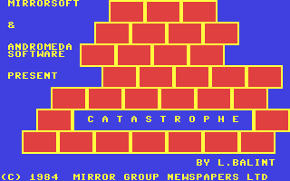 C64 GameBase Catastrophe Mirrorsoft_Ltd. 1984