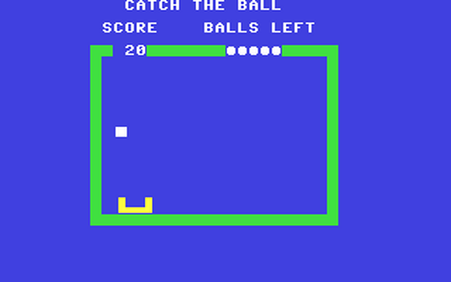 C64 GameBase Catch_the_Ball Commodore_Info 1985