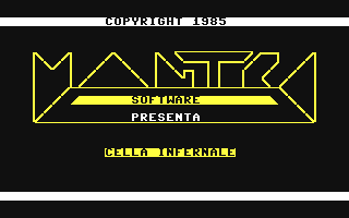 C64 GameBase Cella_Infernale Mantra_Software 1985