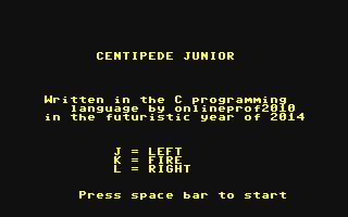 C64 GameBase Centipede_Junior (Public_Domain) 2014