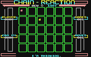 C64 GameBase Chain-Reaction ACW_Software_Co. 1987