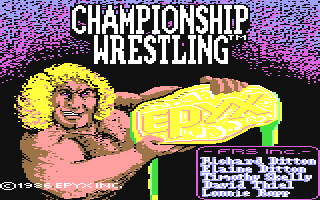 C64 GameBase Championship_Wrestling Epyx 1986