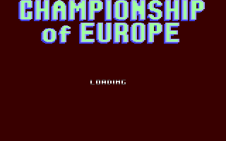 C64 GameBase Championship_of_Europe Idea_Software 1992