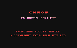 C64 GameBase Chaos Excalibur_Pty._Ltd. 1989