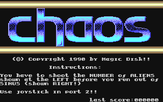 C64 GameBase Chaos Magic_Disk 1990
