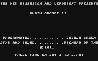 C64 GameBase Chasm_Chaser_II The_New_Dimension_(TND) 2011