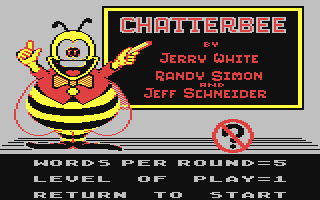 C64 GameBase Chatterbee Tronix 1984