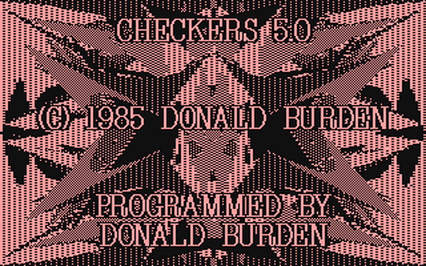 C64 GameBase Checkers_5.0 1985