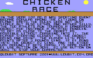 C64 GameBase Chicken_Race GO64! 2001