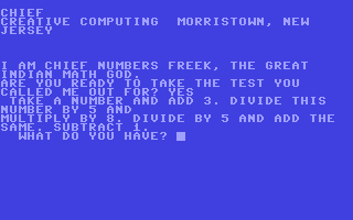C64 GameBase Chief Creative_Computing 1978