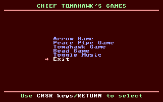 C64 GameBase Chief_Tomahawk's_Games Loadstar/Softdisk_Publishing,_Inc. 1989