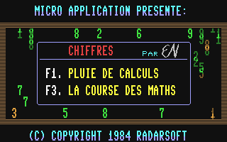C64 GameBase Chiffres RadarSoft 1984