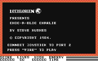 C64 GameBase Choc-a-Bloc_Charlie MC_Lothlorien 1984