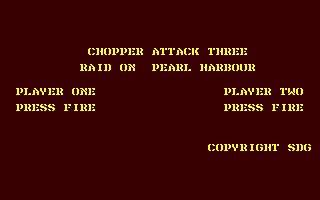 C64 GameBase Chopper_Attack_III_-_Raid_on_Pearl_Harbour (Created_with_SEUCK) 1989