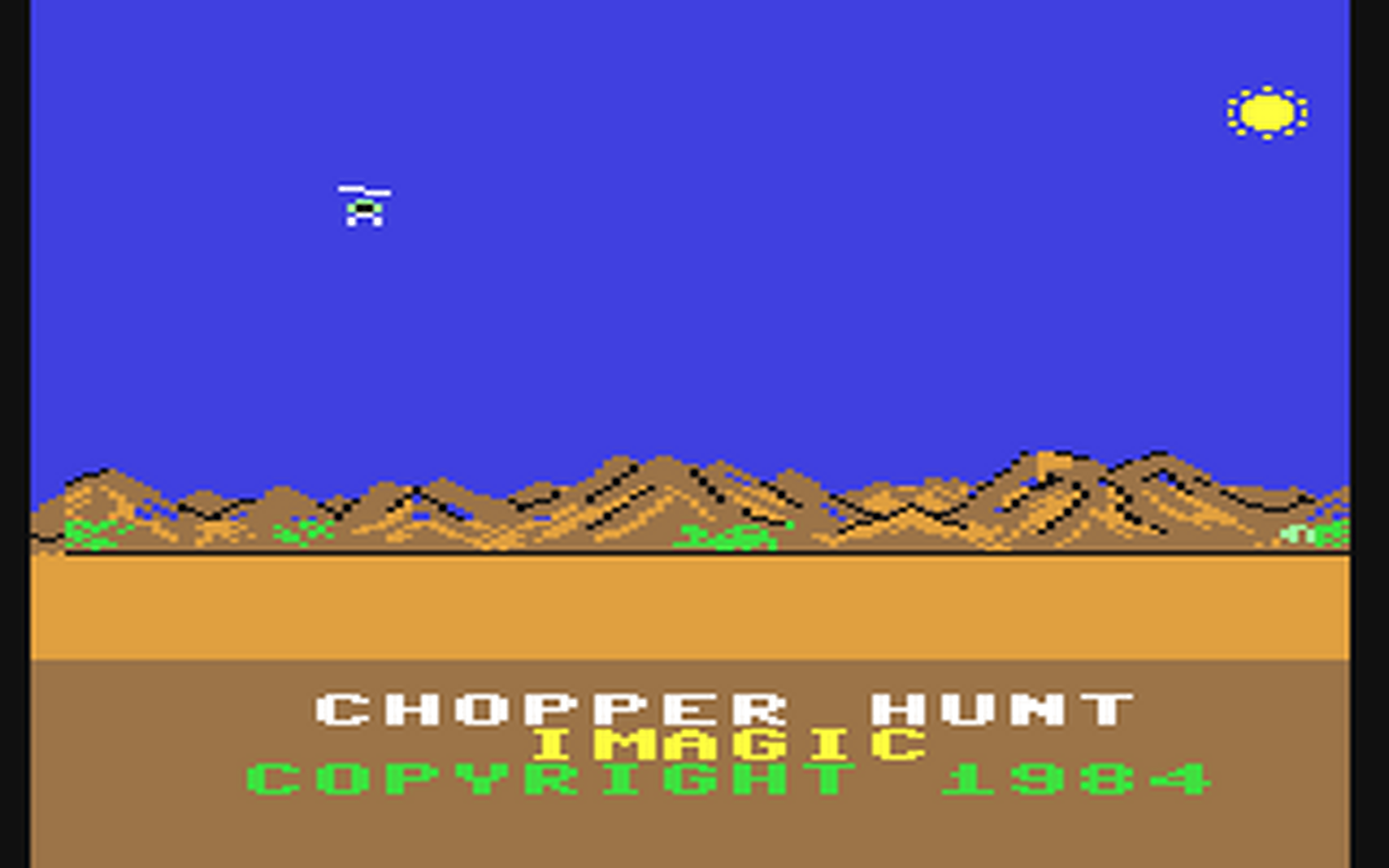 C64 GameBase Chopper_Hunt Imagic 1984