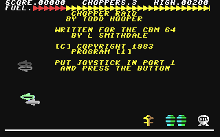 C64 GameBase Chopper_Raid Program_One,_Inc. 1983