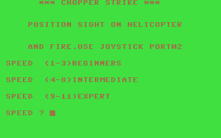 C64 GameBase Chopper_Strike Bits_and_Bytes_Ltd. 1984