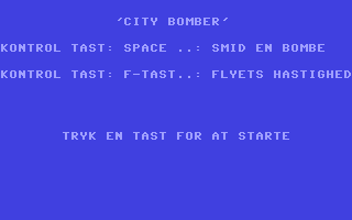 C64 GameBase City_Bomber Ny_Elektronik_ApS/SOFT_Special 1985
