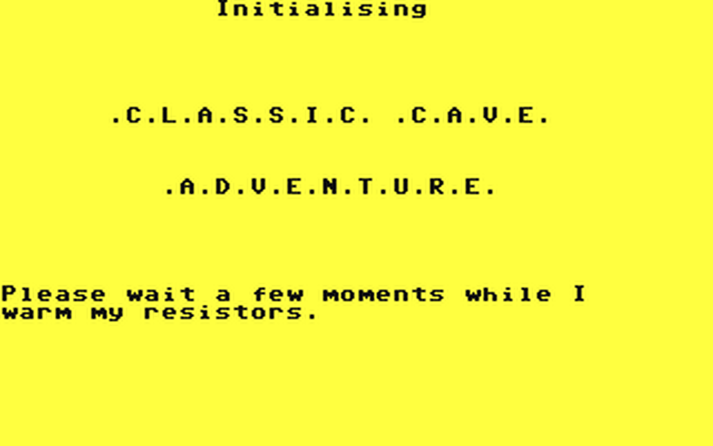 C64 GameBase Classic_Cave_Adventure (Public_Domain)