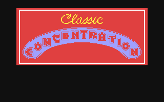 C64 GameBase Classic_Concentration_-_Second_Edition ShareData,_Inc. 1989