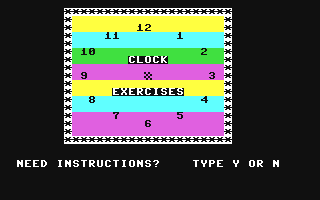 C64 GameBase Clock_Exercises Micro-Ed,_Inc. 1982