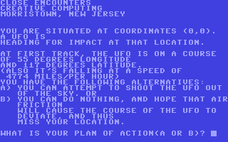 C64 GameBase Close_Encounters Creative_Computing 1979