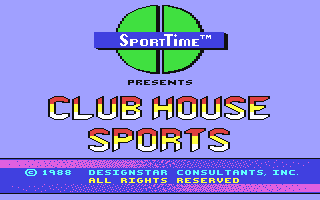 C64 GameBase Club_House_Sports Mindscape,_Inc. 1989