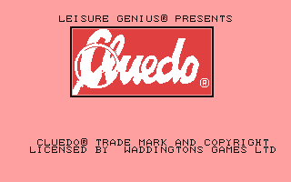 C64 GameBase Cluedo Leisure_Genius 1984