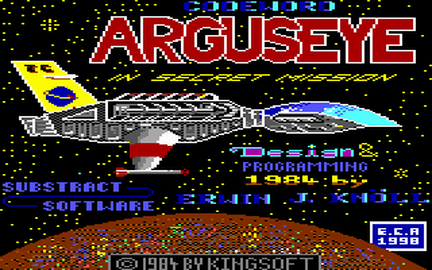C64 GameBase Codeword_Arguseye_in_Secret_Mission Kingsoft 1984