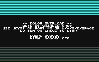 C64 GameBase Color_Overload (Public_Domain) 2016