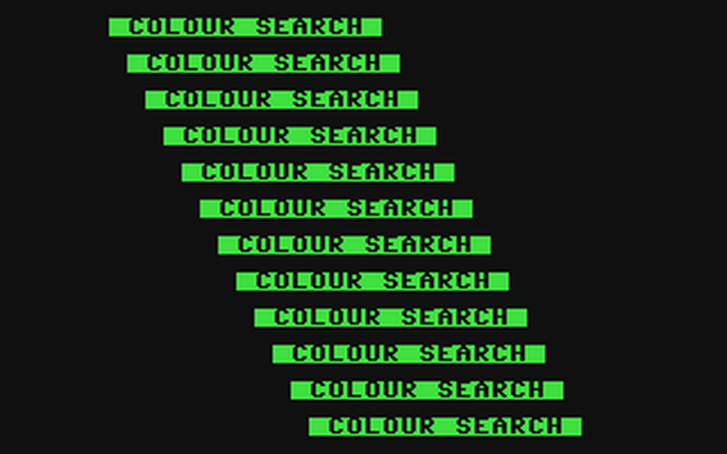 C64 GameBase Colour_Search Edizione_Logica_2000/Videoteca_Computer 1984