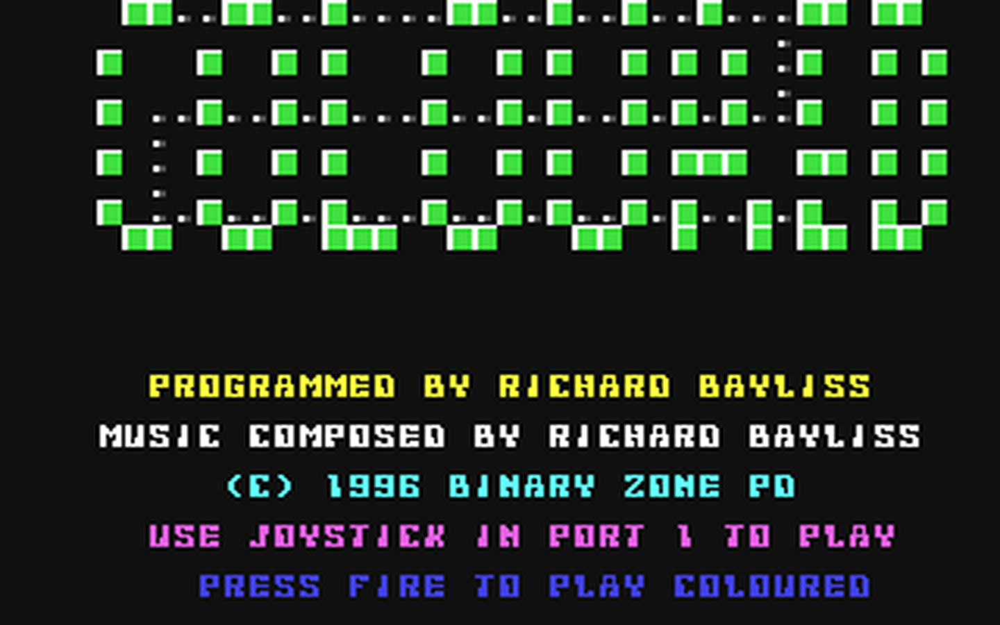 C64 GameBase Coloured_II Binary_Zone_PD 1996