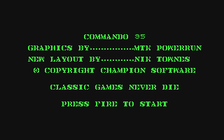 C64 GameBase Commando_95 Champion_Software 1995