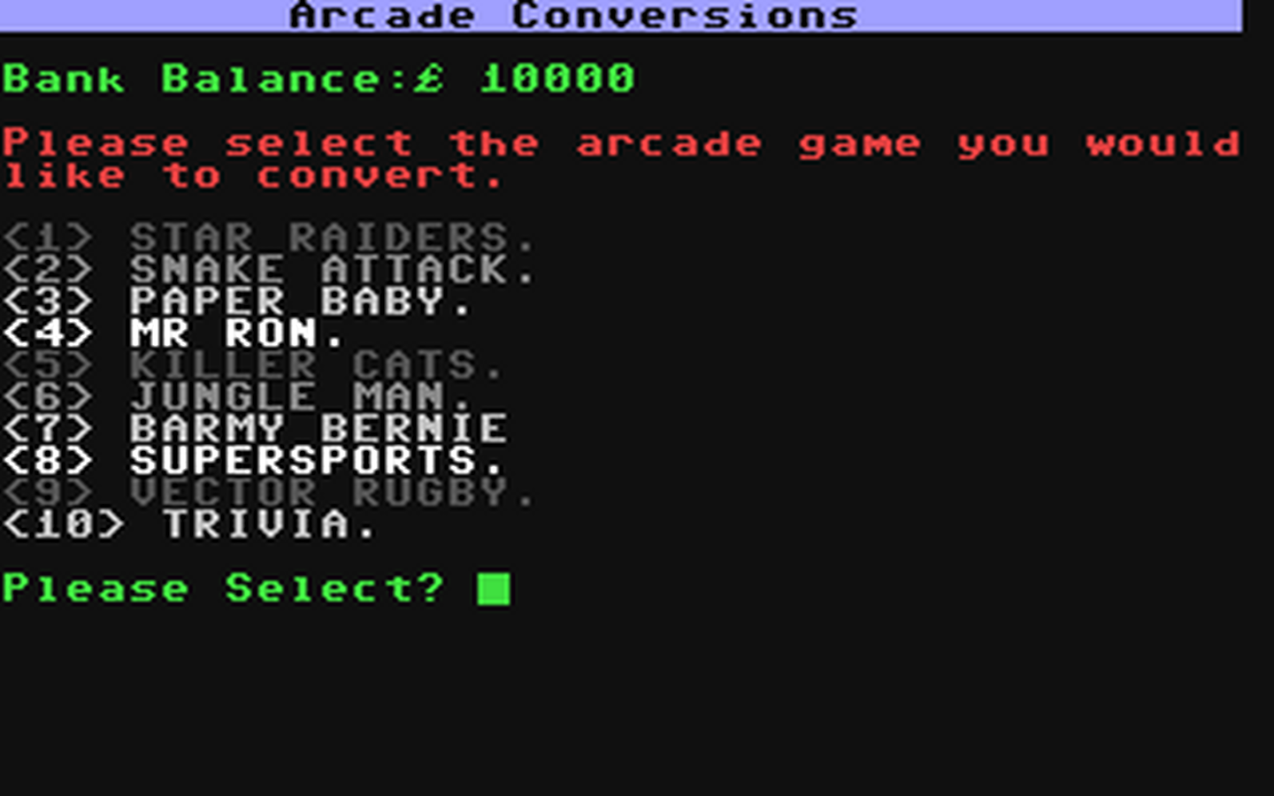 C64 GameBase Company_Director_64 Challenge_Software 1991