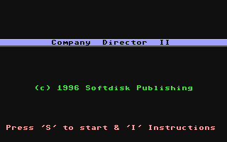 C64 GameBase Company_Director_II [Loadstar] 1996