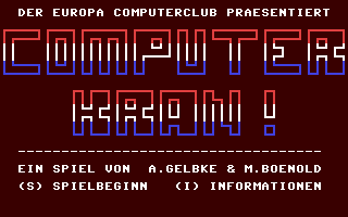 C64 GameBase Computer-Kran! Europa_Computer-Club 1985