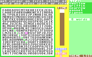 C64 GameBase Computer-Wordsearch Softfirm 1986