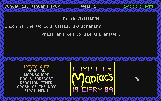 C64 GameBase Maniac's_Computer_Diary_1989 Domark 1989