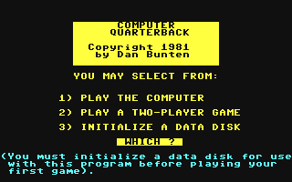 C64 GameBase Computer_Quarterback SSI_(Strategic_Simulations,_Inc.) 1984