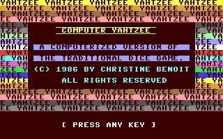 C64 GameBase Computer_Yahtzee Loadstar/Softdisk_Publishing,_Inc. 1987